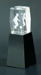 Trofeum kryształowe CAC50180/SOC 50x50x180mm + grawerowanie