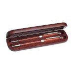Zestaw V1115 drewniany długopis i ołówek w etui