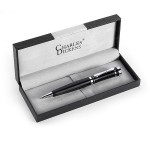 Długopis V1104-03 Charles Dickens czarny metal w etui + grawer