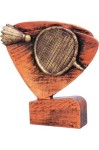 Figurka odlewana badminton H-11cm RFEL5040/B/BR +grawerowanie