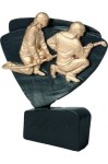 Figurka odlewana straż H-11cm RFEL5024/BK/G +grawerowanie