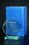 Trofeum szklane G032A 220mm + grawerowanie