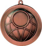 Medal MD1070/B brązowy R-70 mm G-3 mm + grawerowanie