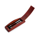 Zestaw V1357 drewniany długopis i roller w etui
