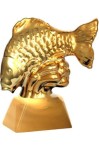 Figurka ceramiczna RYBA H-16,5cm CE650/G +grawerowanie 