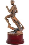 Figurka odlewana biegi H-26cm RTY3813/EB + grawerowanie