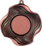 Medal MD1350/B brązowy R-50 mm R-2 mm + grawerowanie