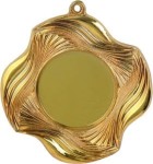 Medal MD1350/G złoty R-50 mm G-2 mm + grawerowanie