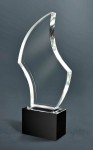 Trofeum kryształowe LCA082 C 190mm + grawerowanie