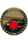Wklejka hologramowa samoprzylepna R-25mm tenis stołowy D1-AGM143