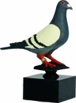 Figurka odlewana gołąb H-21cm RW576 + grawerowanie