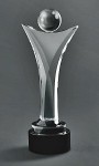 Trofeum kryształowe LCA050 230mm + grawerowanie