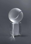 Trofeum kryształowe tenis LCPG05 150mm + grawerowanie