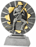 Figurka LFGX1175 wędkarz 200mm +grawerowanie