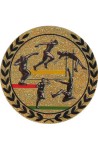 Wklejka hologramowa samoprzylepna R-25mm lekkoatletyka D1-AGM126