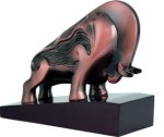 Figurka odlewana byk H-17cm RTY3746 + grawerowanie