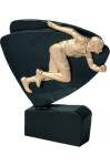 Figurka odlewana biegi H-11cm RFEL5012/BK/G +grawerowanie