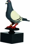 Figurka odlewana gołąb H-23cm RW577 + grawerowanie