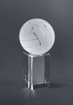 Trofeum kryształowe siatkówka LCPG04 150mm + grawerowanie