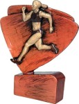 Figurka odlewana biegi H-11cm RFEL5013/B/BR +grawerowanie