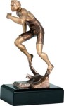 Figurka odlewana biegi H-20cm RTY3716/BR +grawerowanie