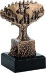 Figurka odlewana ekologia H-16cm RTY3888/BR + grawerowanie