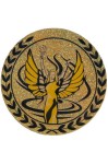 Wklejka hologramowa samoprzylepna R-25mm zwycięstwo D1-AGM101